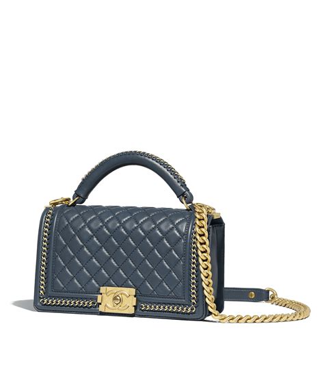 boy chanel handbag with handle|chanel boyfriend bag small.